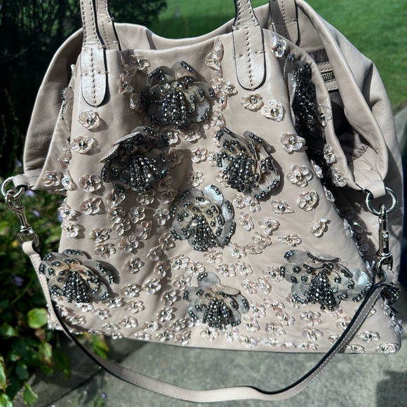 Valentino Metallic Gray Handbag - Picture 14 of 16